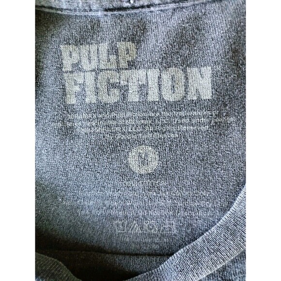 Pulp Fiction T-Shirt Men's Medium Gray Short Sleeve - Picture 3 of 6